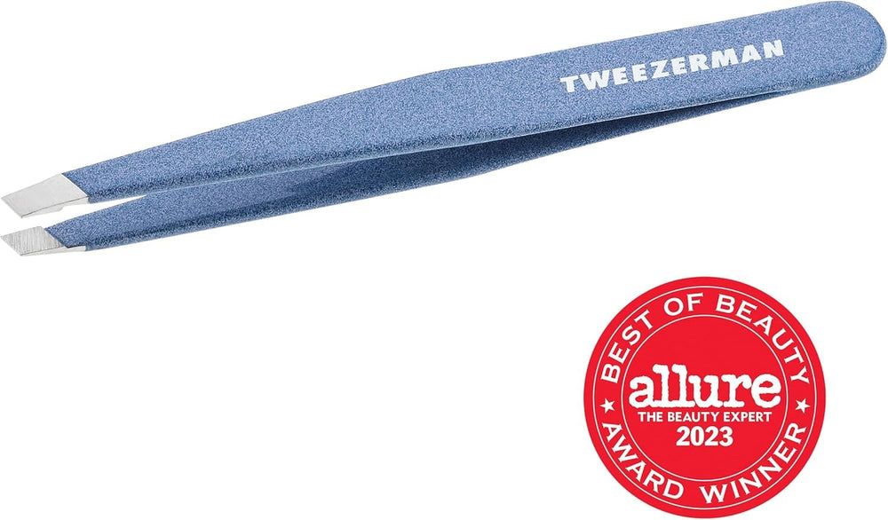 Tweezerman stainless steel slant tweezer cleaning routine handy
