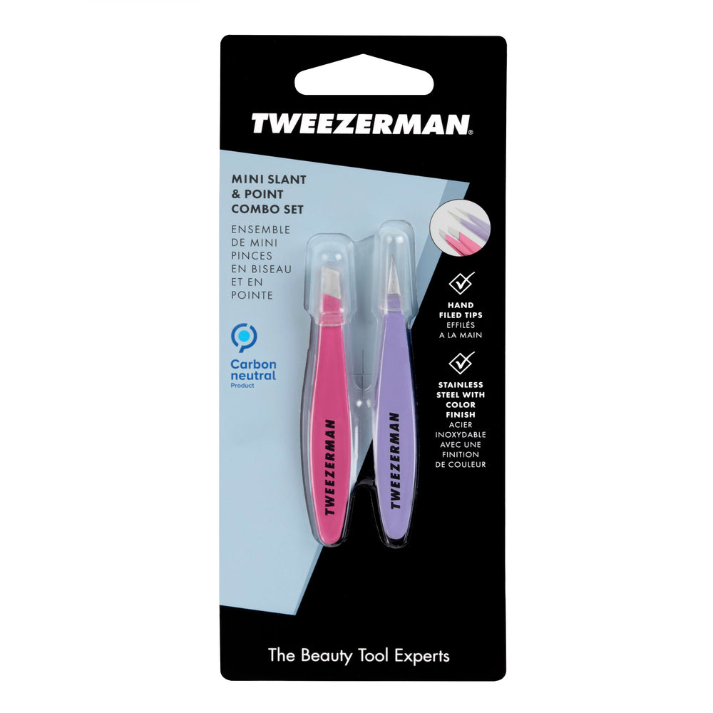Tweezerman tips precise grip and alignment help hair removal control.