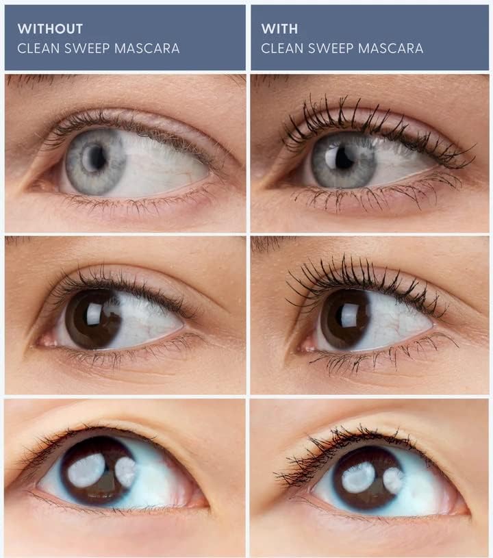 Twenty/Twenty Clean Sweep Mascara with Biotin for lash strength