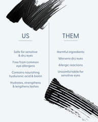 Twenty/Twenty Clean Sweep Mascara lashes after applying for fuller definition