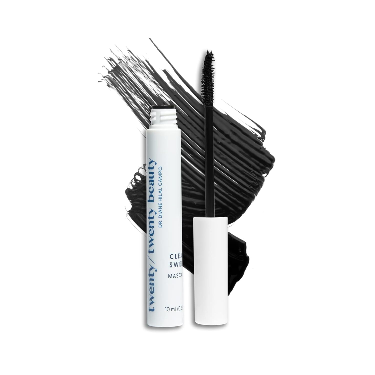 Twenty/Twenty Clean Sweep Mascara wand closeup for precise lash definition