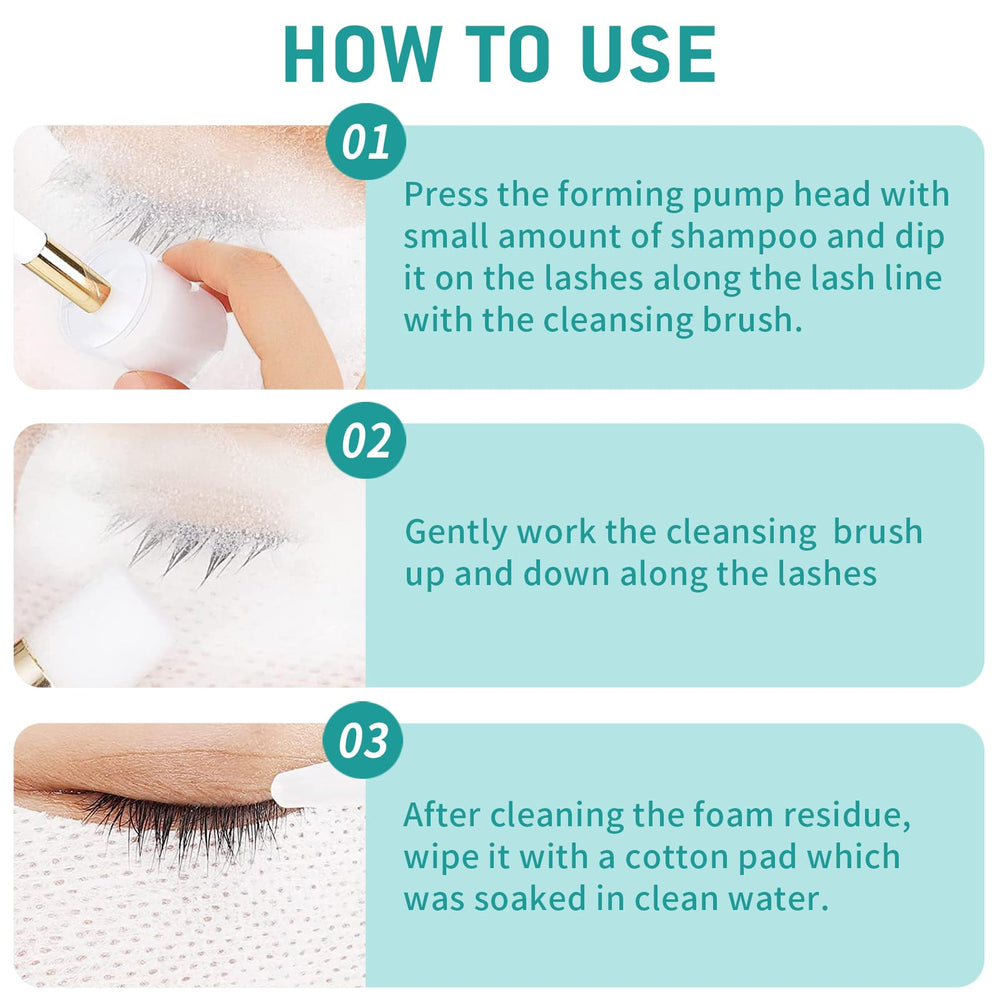 TWILASH BY DLY unscented lash shampoo ideal for sensitive eyes