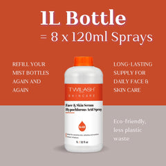 TWILASH BY DLY HOCl lash and eyelid cleanser ensures safe, irritation-free hygiene.