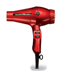 Twin Turbo 3200 Red front view showing compact, fast-drying design.
