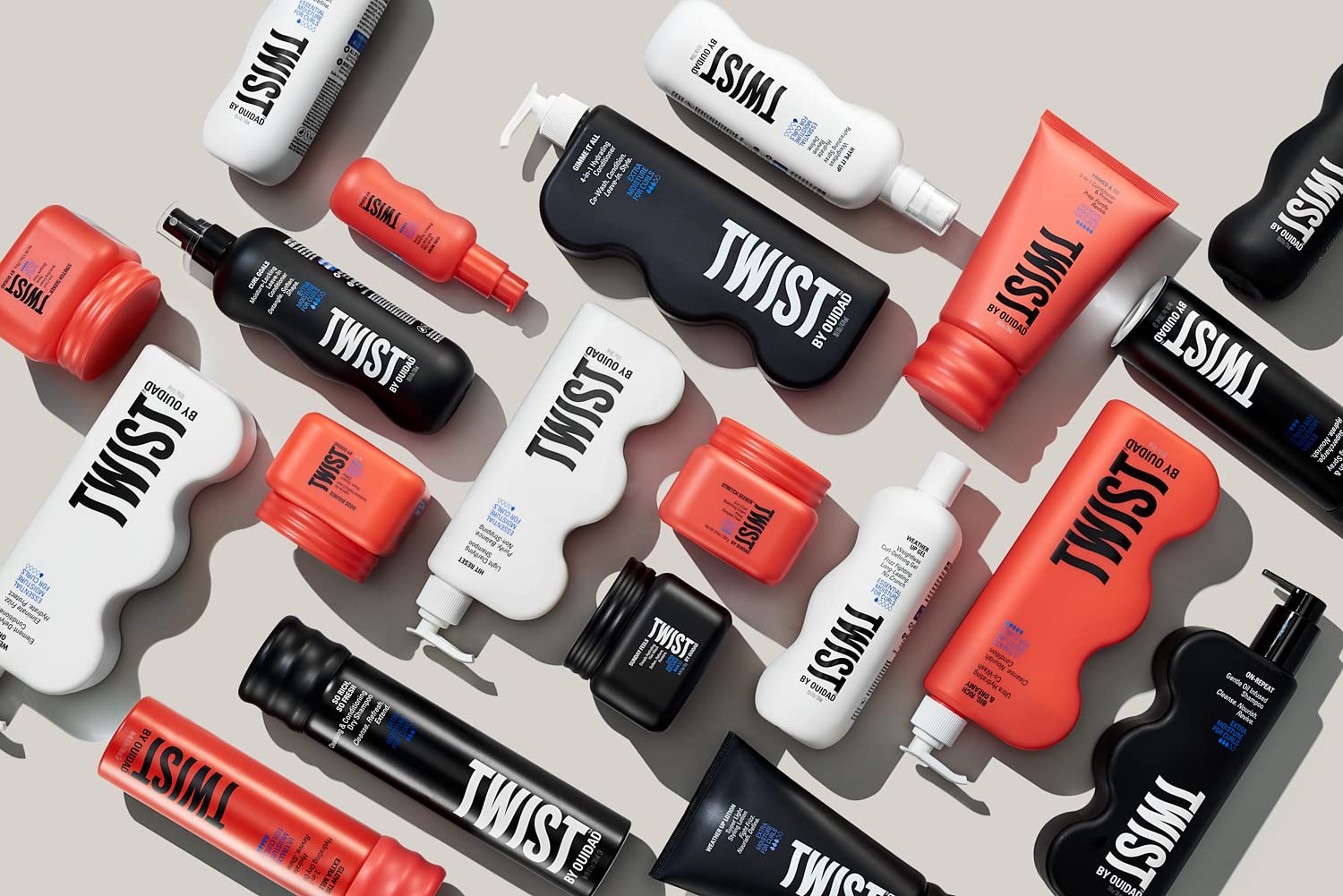 TWIST Gimme It All color-safe hair feature preserves color-treated curls.