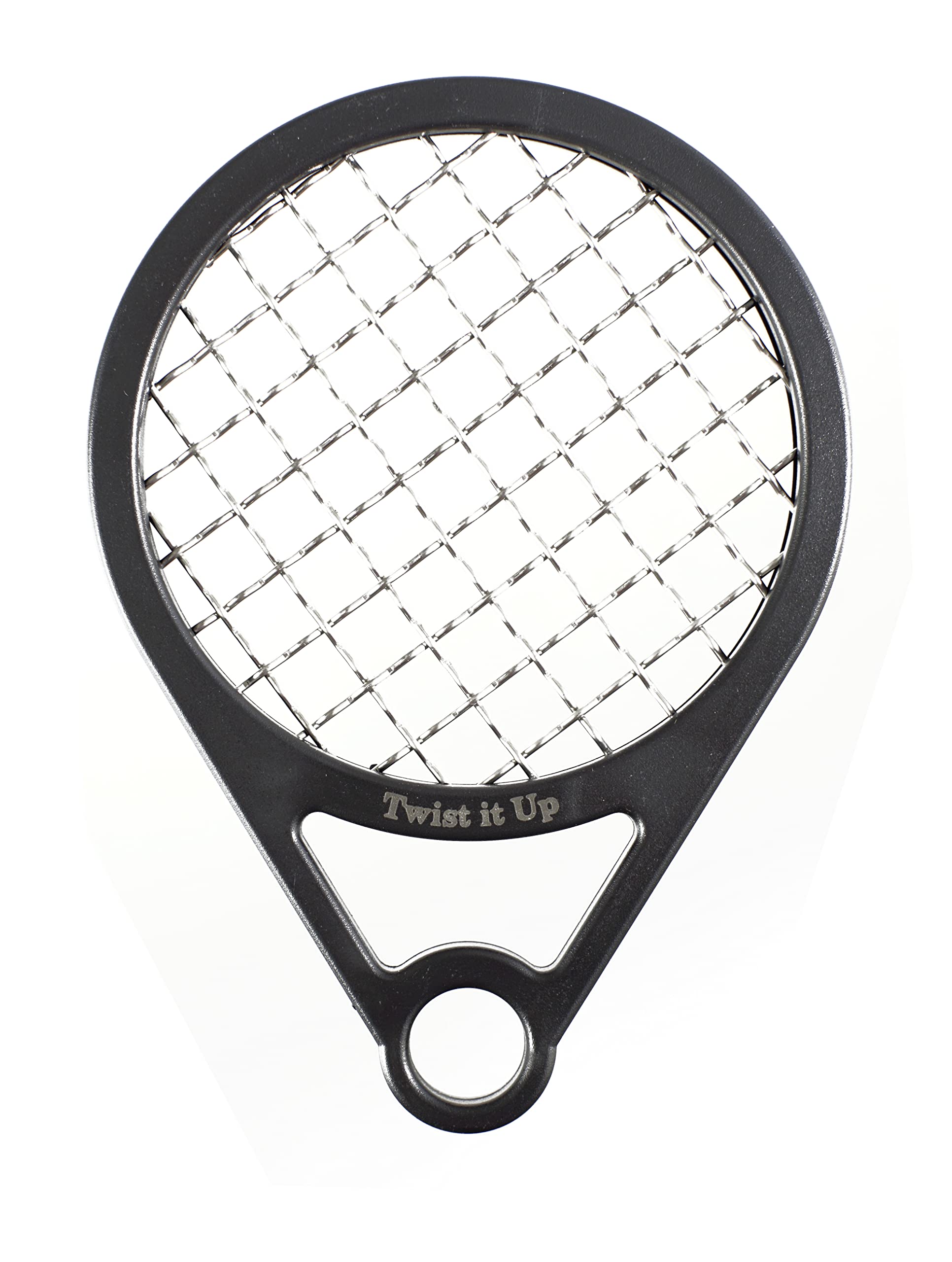 Twist It Up Comb Bond Black closeup showing durable design for lasting curls.