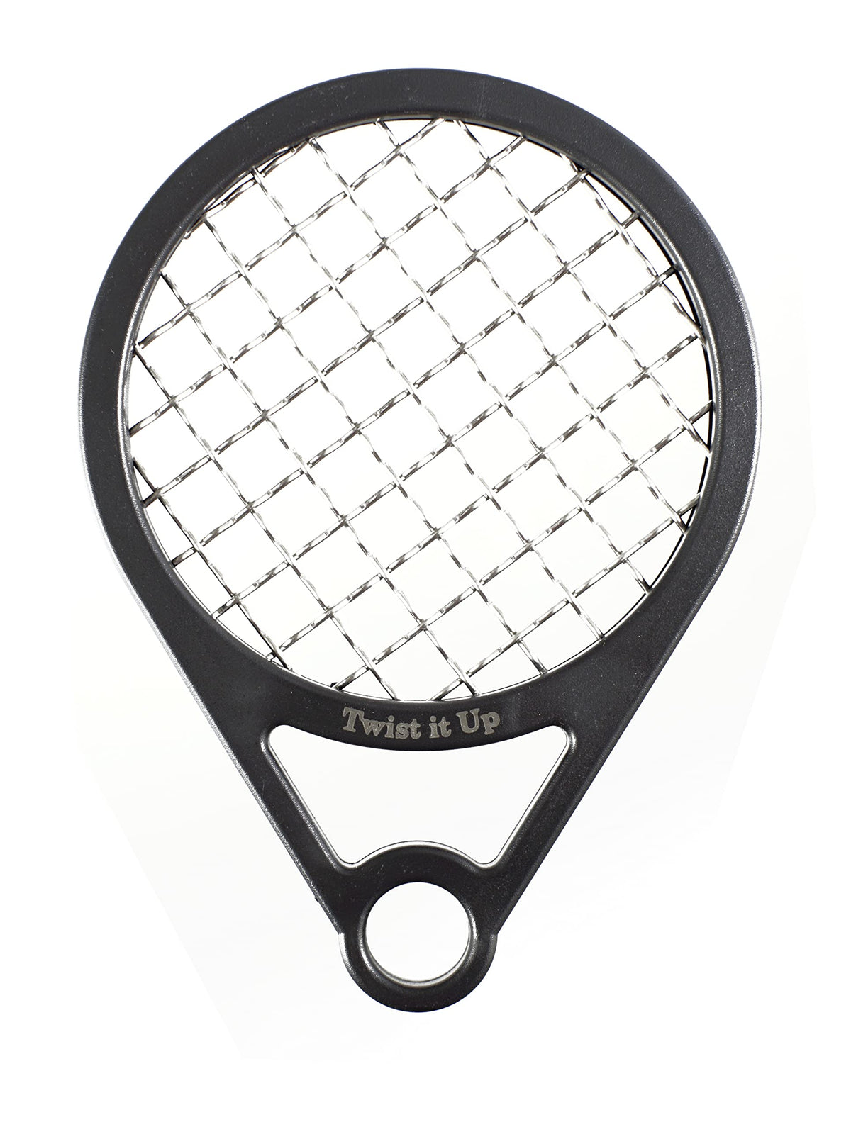 Twist It Up Comb Bond Black closeup showing durable design for lasting curls.