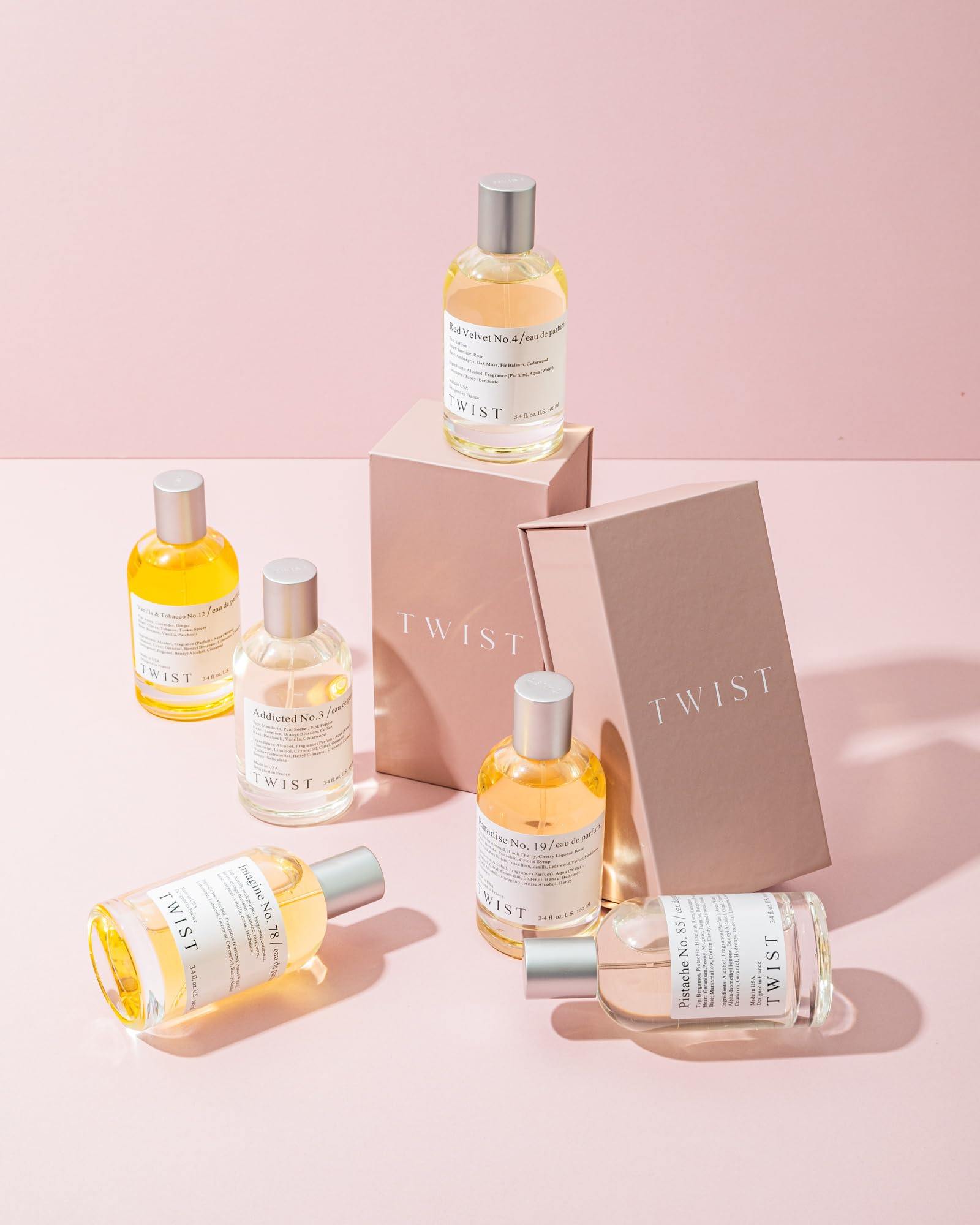 Twist Rosa Lina No. 58 long-wear performance for all-day scent