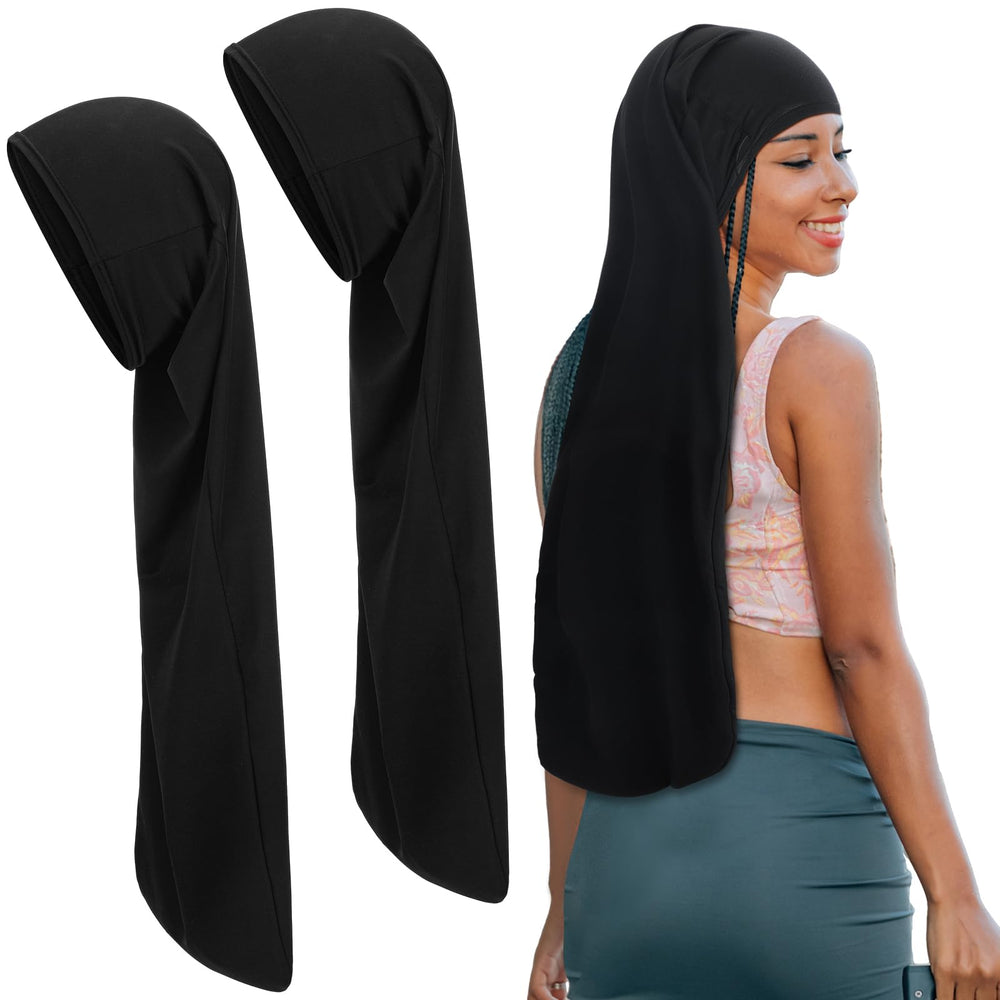 Twistover dreadlock cap 30in long cover protecting dreadlocks while sleeping