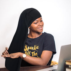 Twistover black versatile wrap for home, gym, and outdoor use