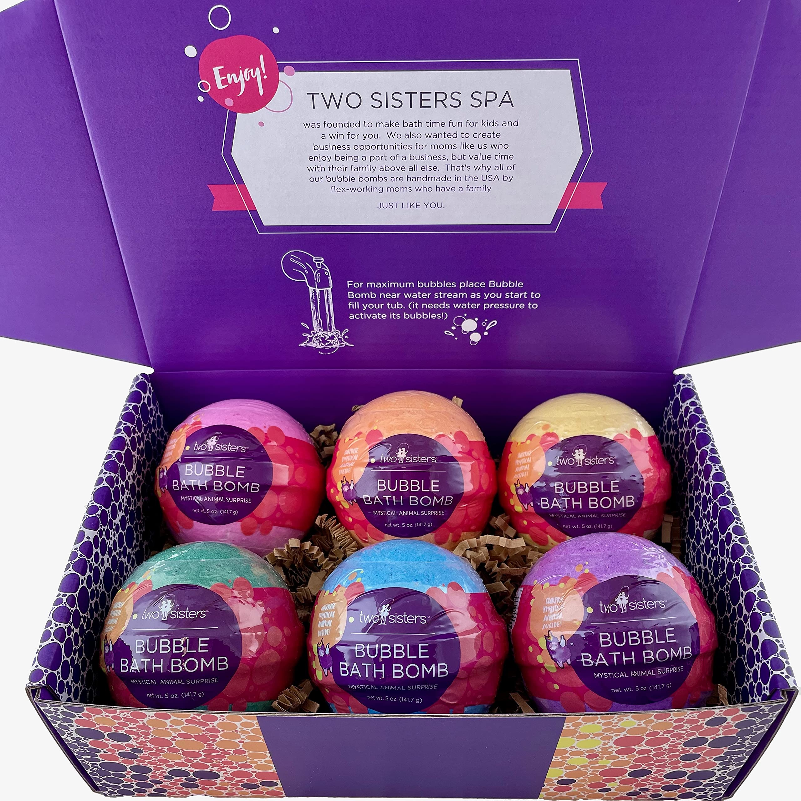 Two Sisters Mystical six-pack ready for gifting on birthdays and holidays.
