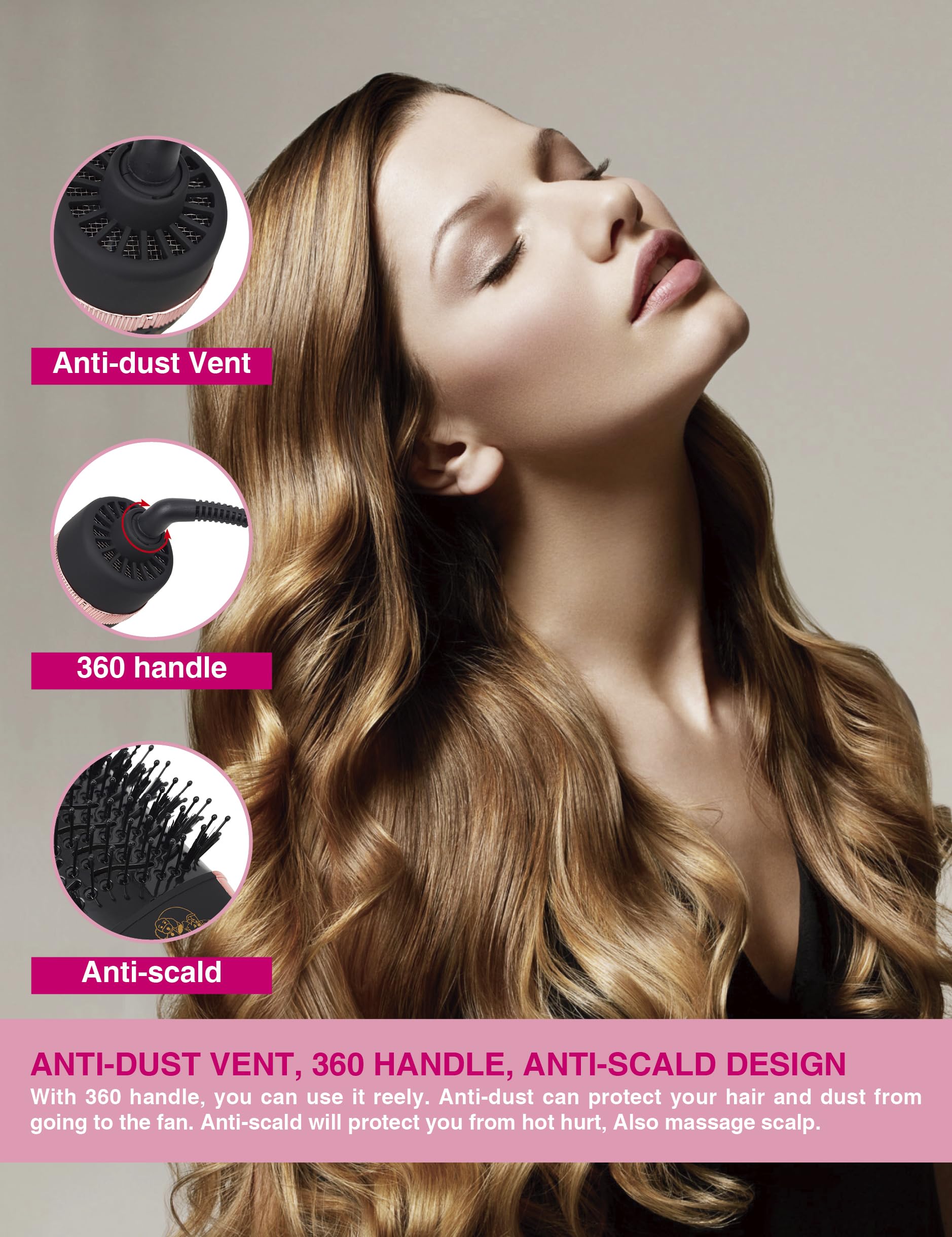TWOBARCKER salon-ready blowouts at home with professional results.