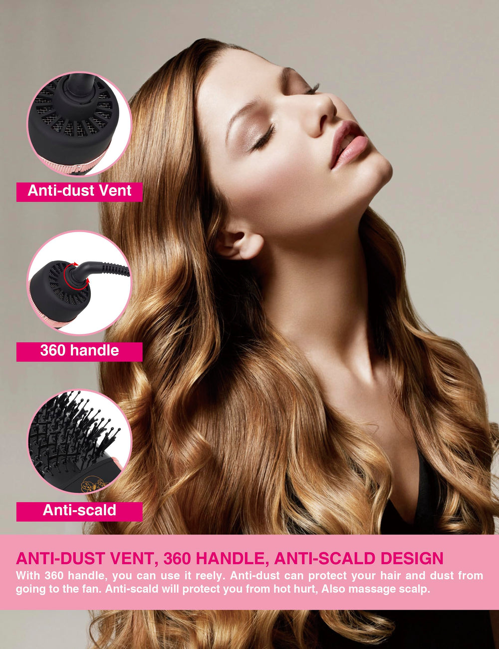TWOBARCKER salon-ready blowouts at home with professional results.