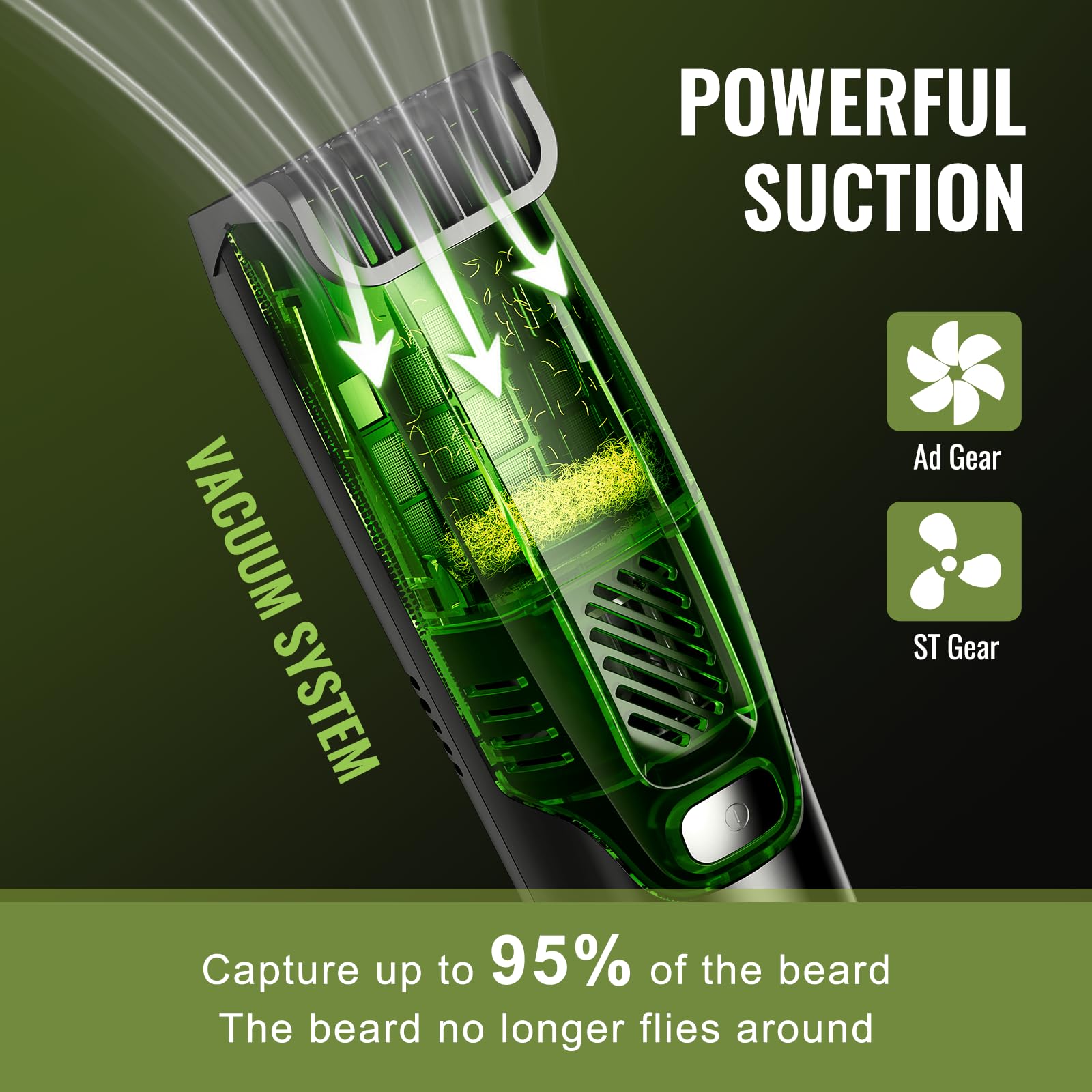 TXXTOL beard-trimmer 20-length-settings knob for precise control