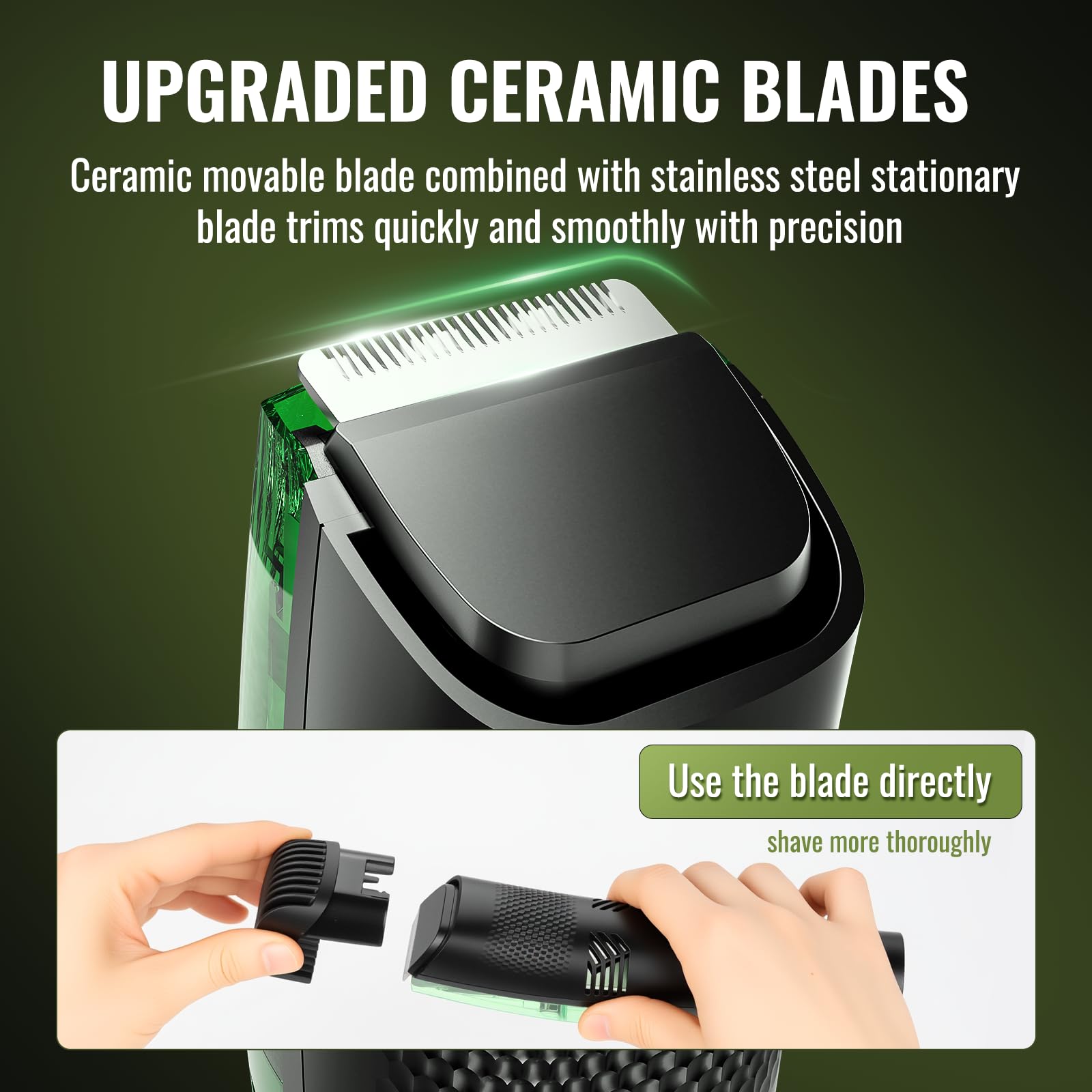 TXXTOL beard-trimmer dual-motors delivering efficient trimming