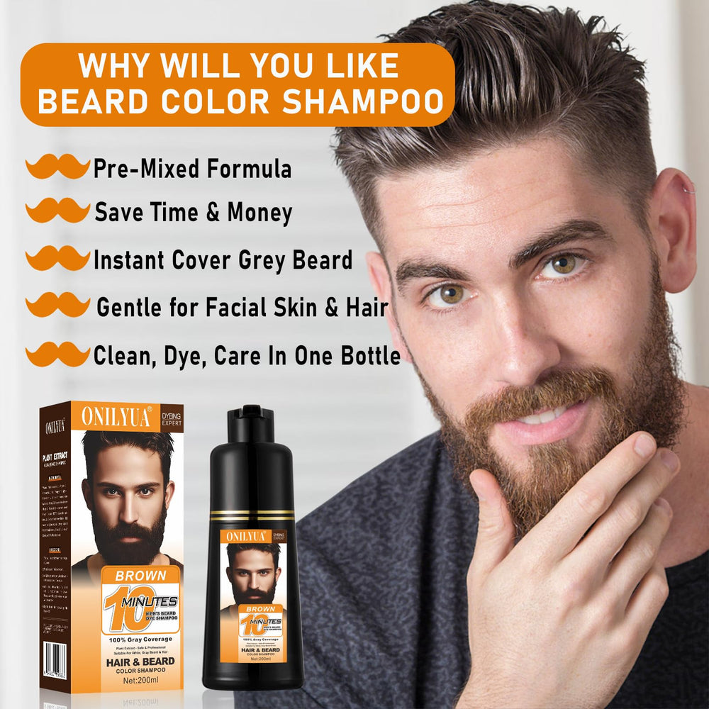 TYAYW natural color restoration reveals vibrant, natural-looking beard color