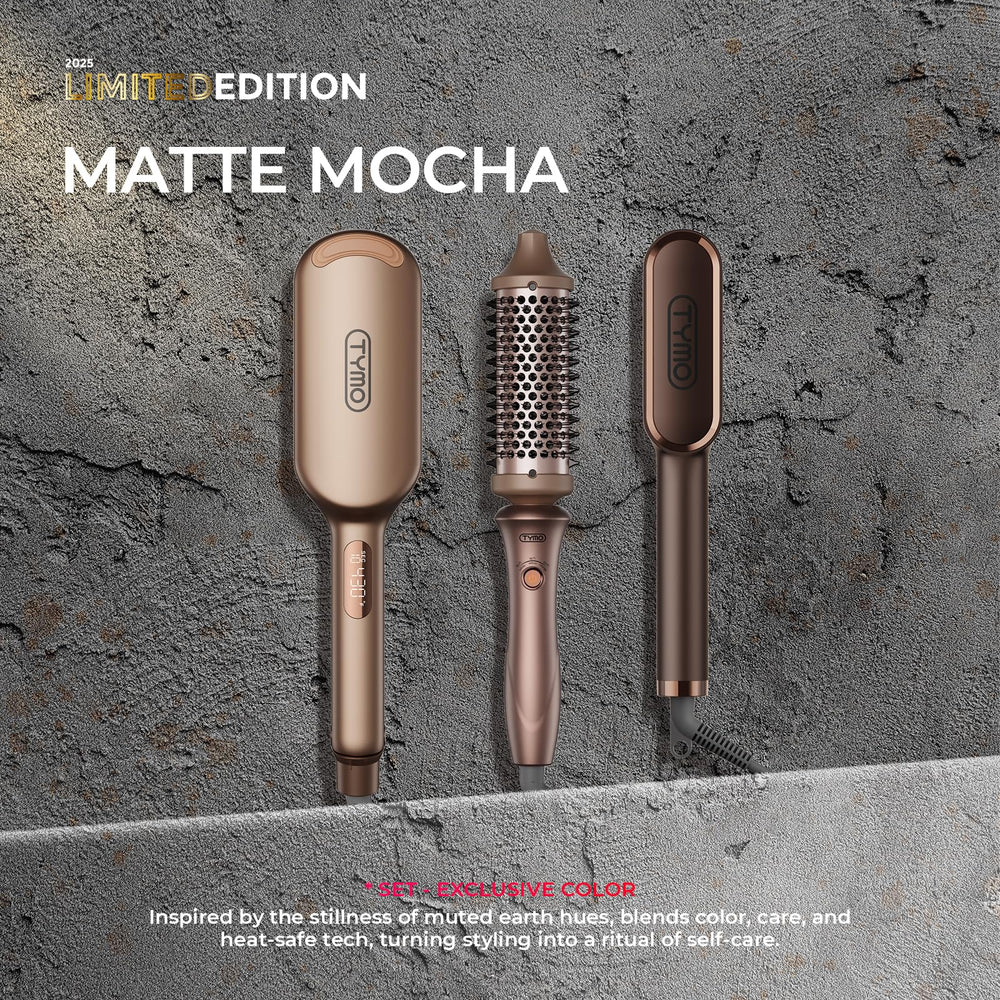 TYMO 2025 limited-edition box showcases premium styling tools in a luxury presentation