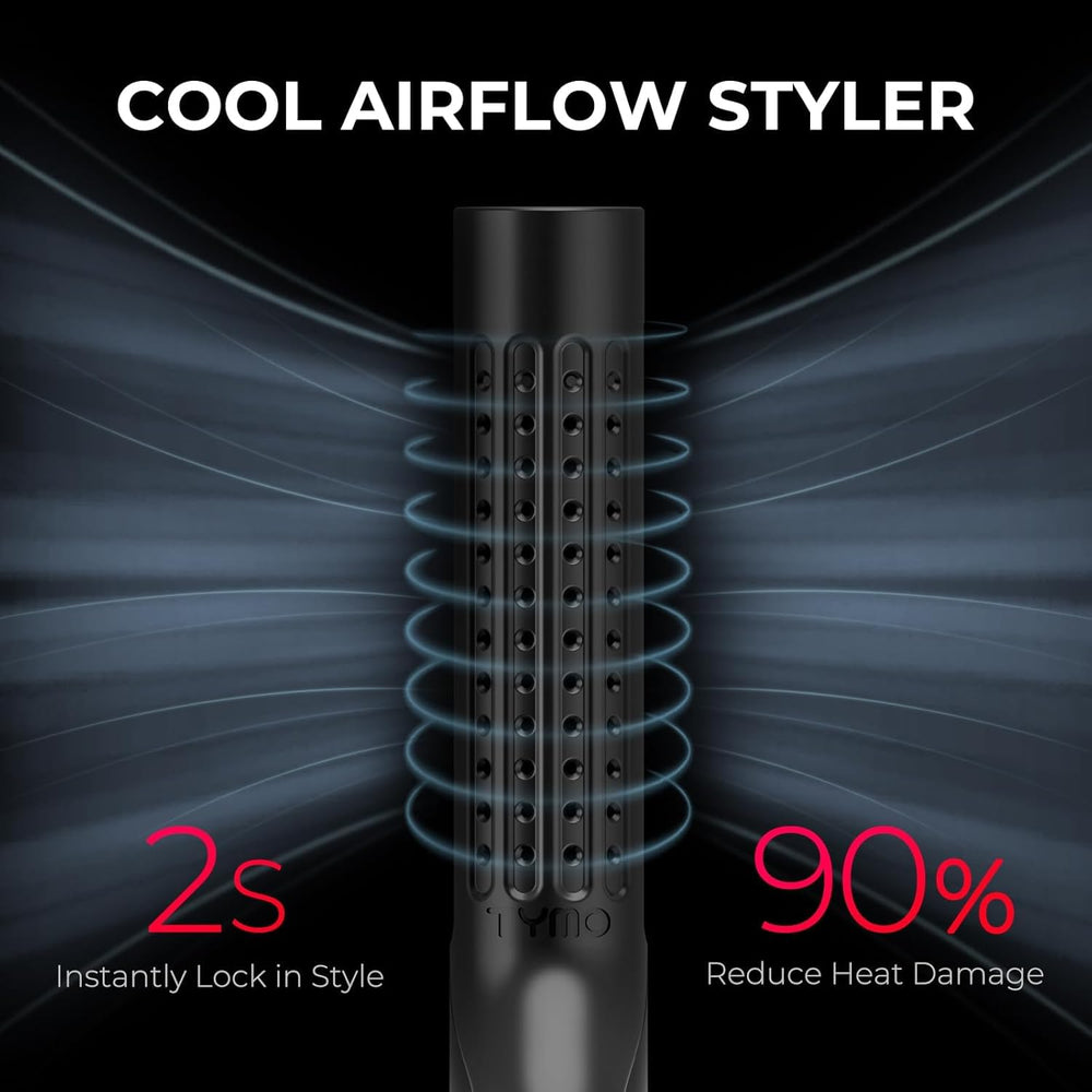 TYMO Airflow 2.0 3D floating plates glide smoothly for snag-free styling