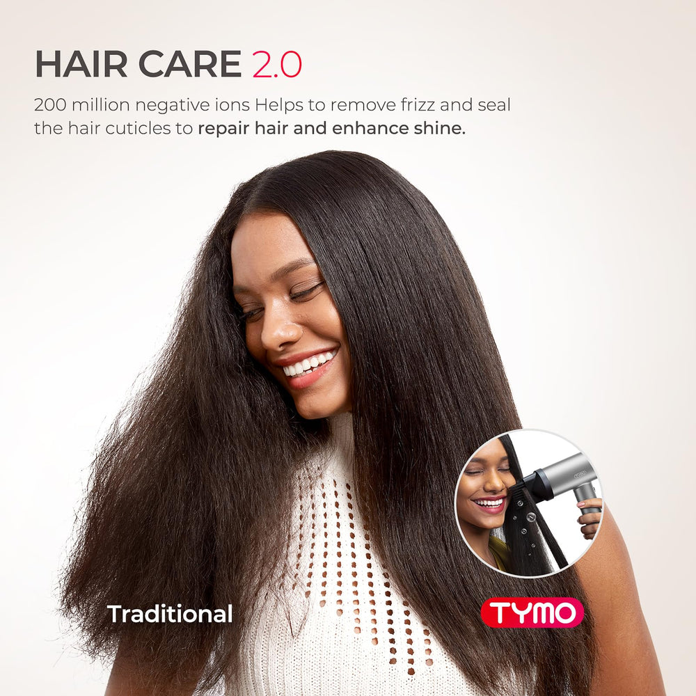TYMO AIRHYPE Lite diffuser prongs up for added root lift and volume