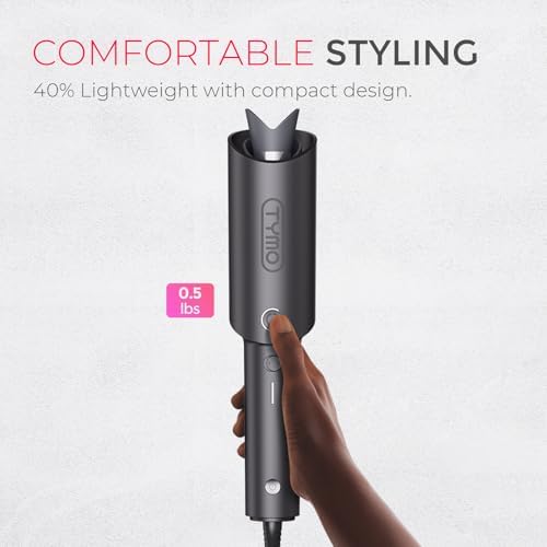 TYMO CURLPRO dual-voltage-travel compatibility supports styling abroad.