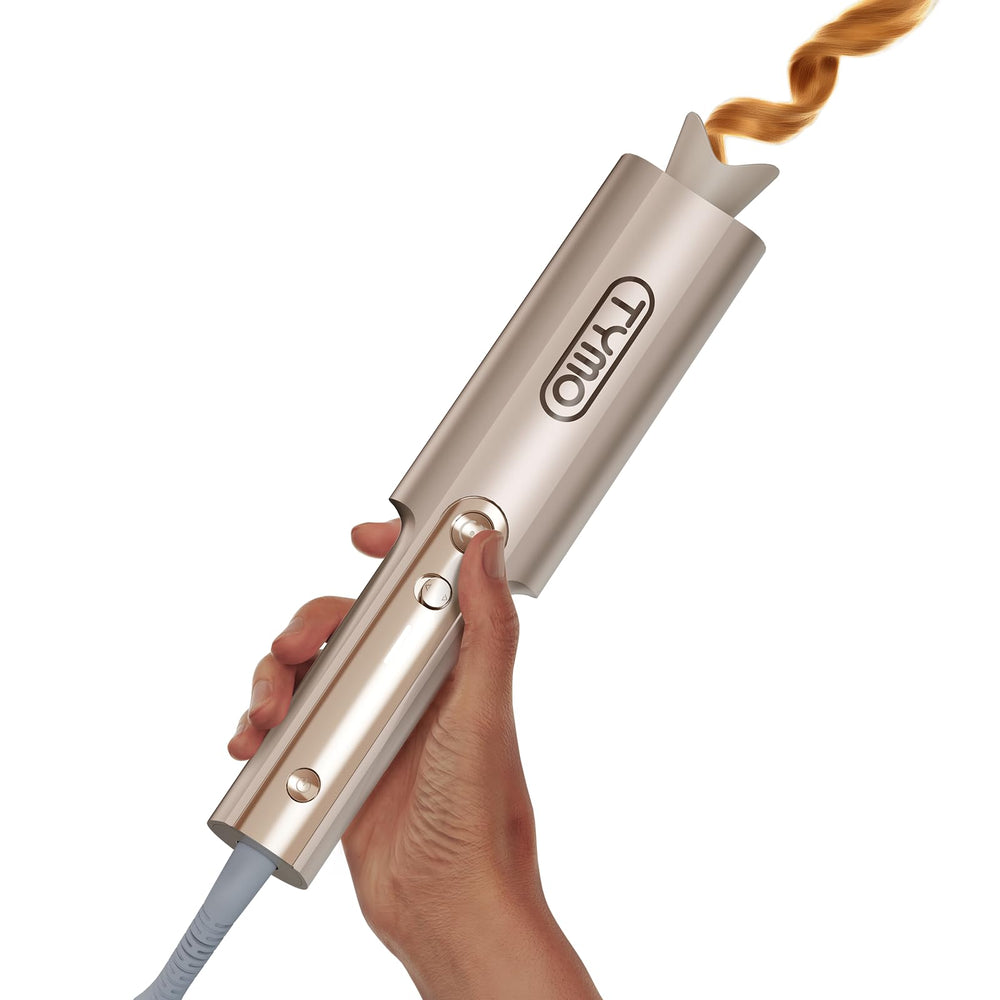 TYMO CurlPro Plus long barrel close-up for smooth, frizz-free curls