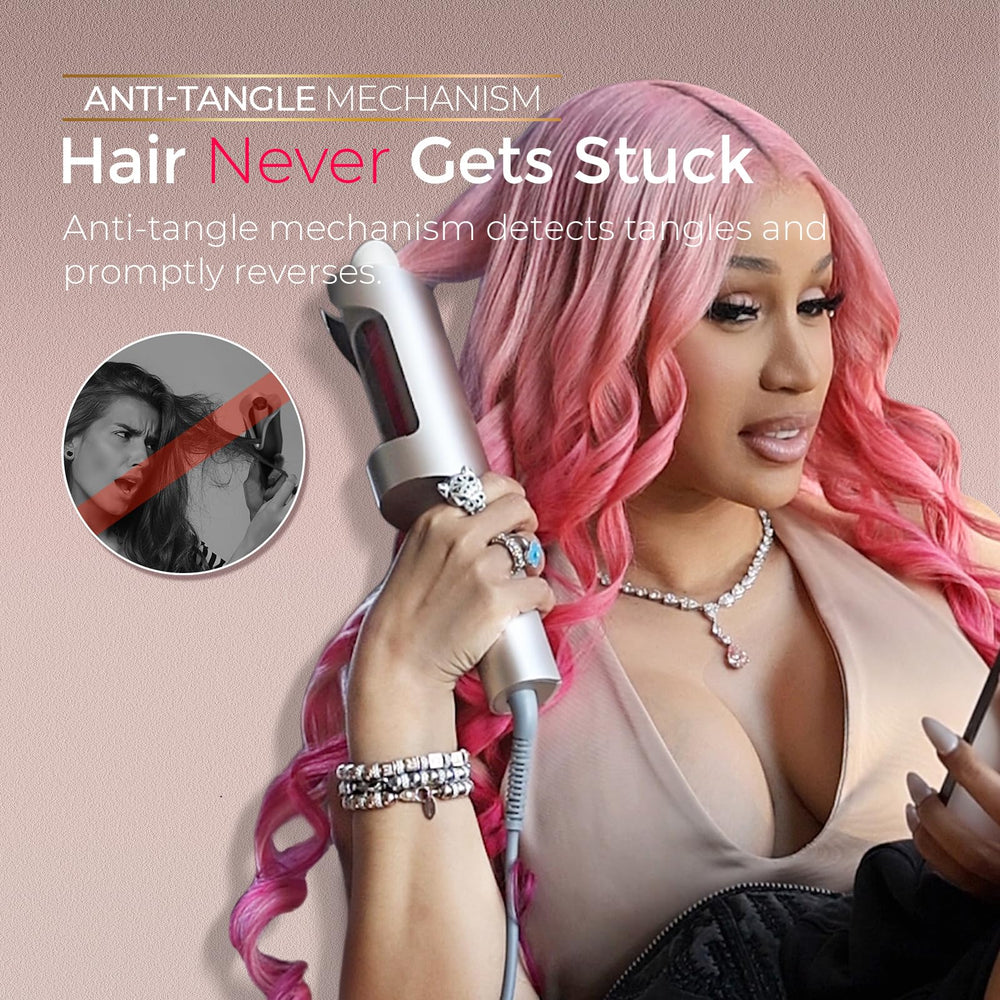 TYMO CurlPro Plus tangle-free system minimizes snagging