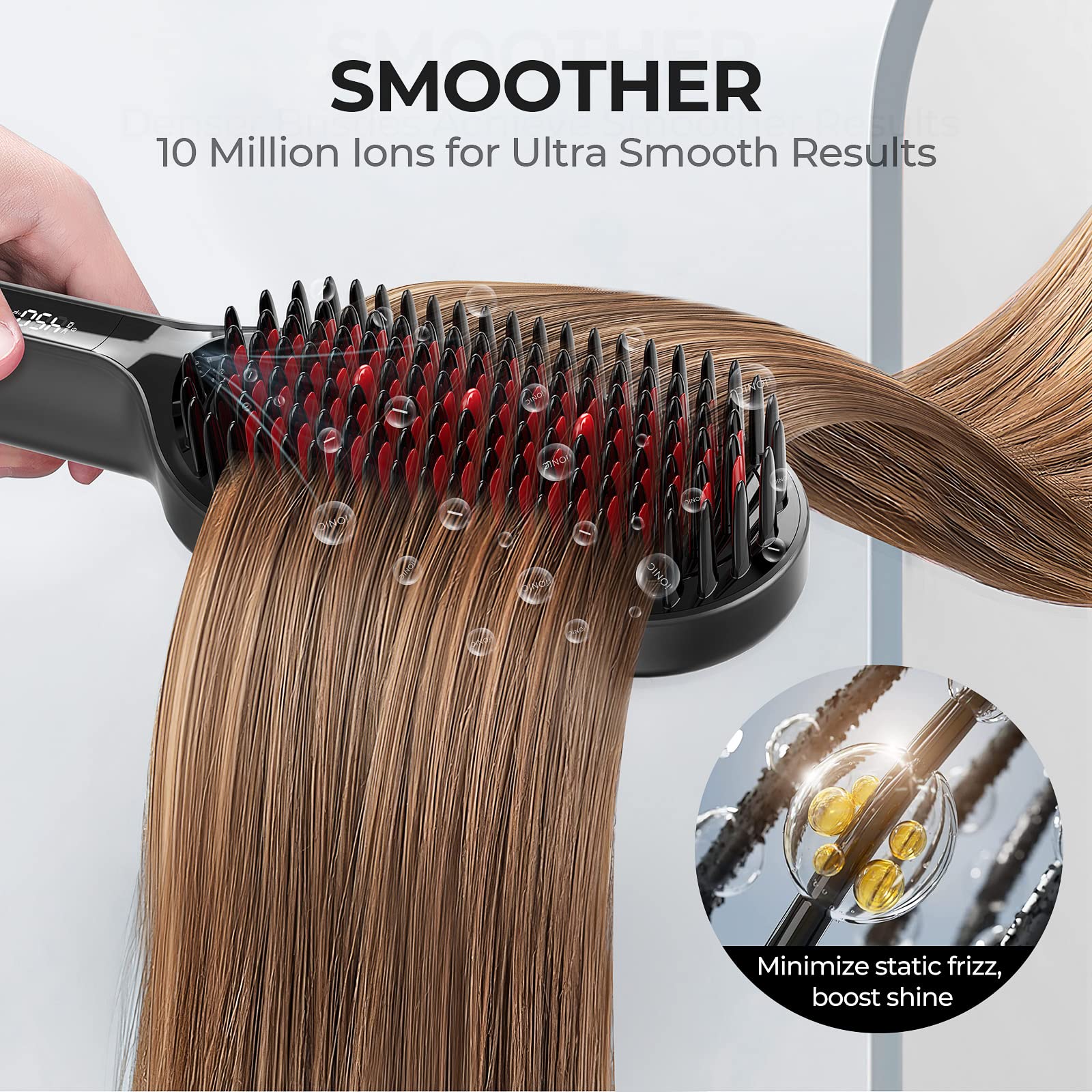 TYMO dual voltage design makes it travel-ready for international use.