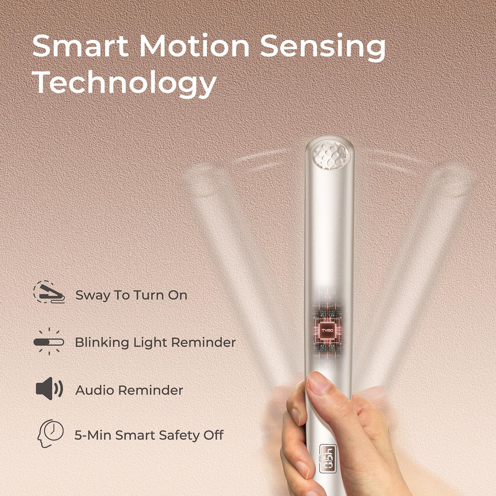 TYMO flat iron dual voltage supports worldwide styling