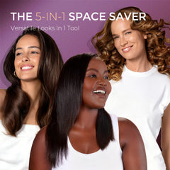 TYMO FLIPRO flat iron plates deliver even heat for quick straightening and sleek results