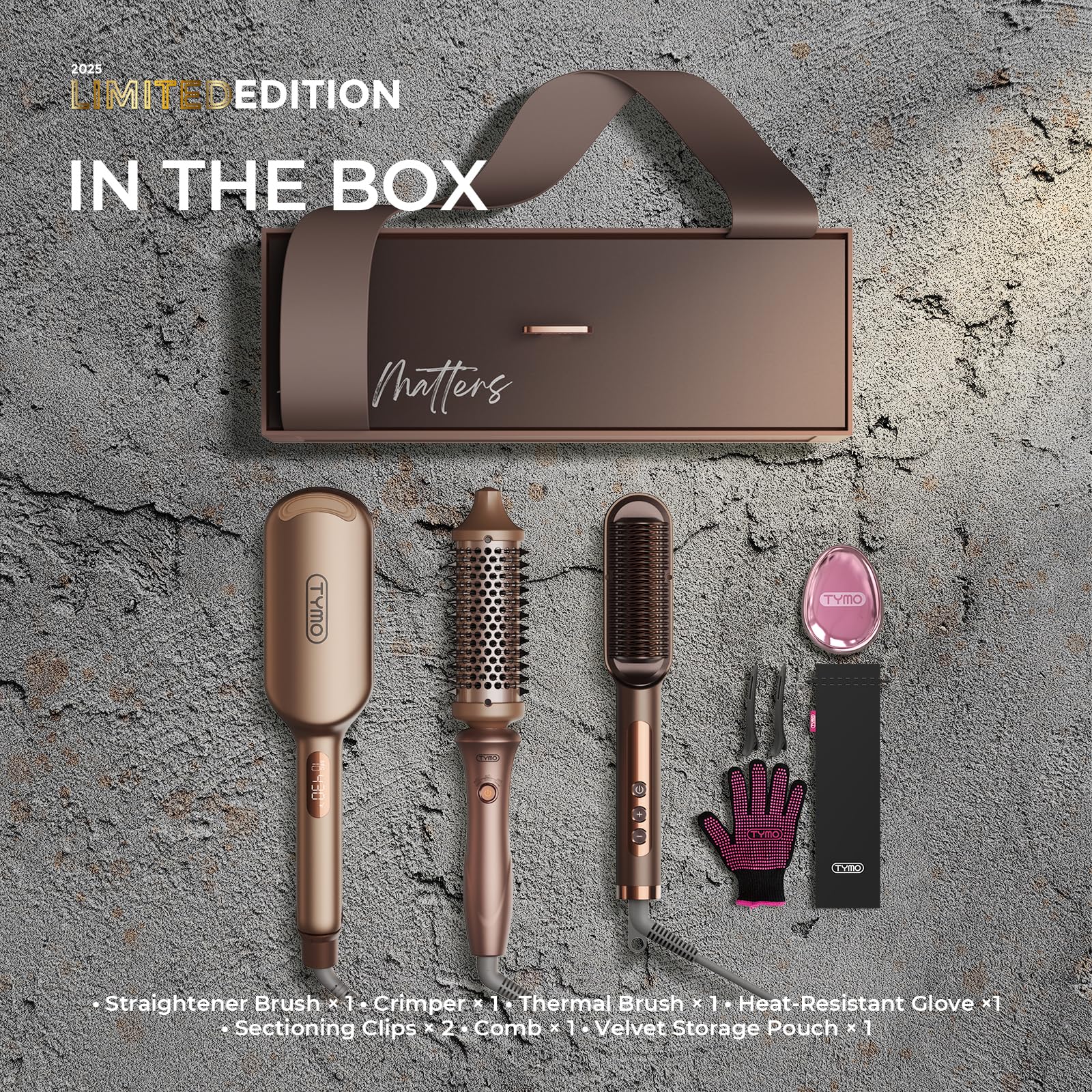 TYMO gift-set unboxing highlights premium packaging and styling potential