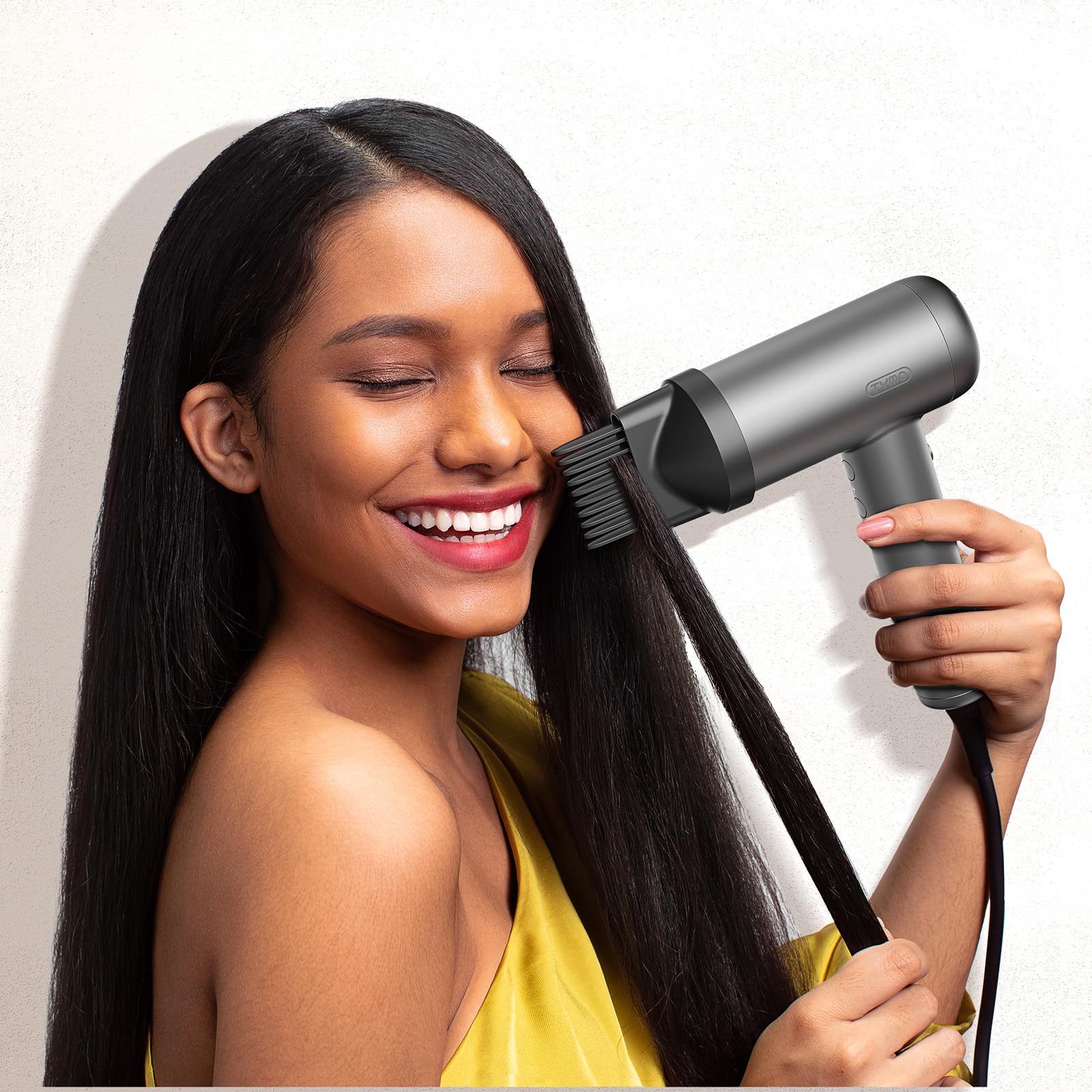 TYMO Hair Comb Attachment enables home-salon results with professional-looking finishes.