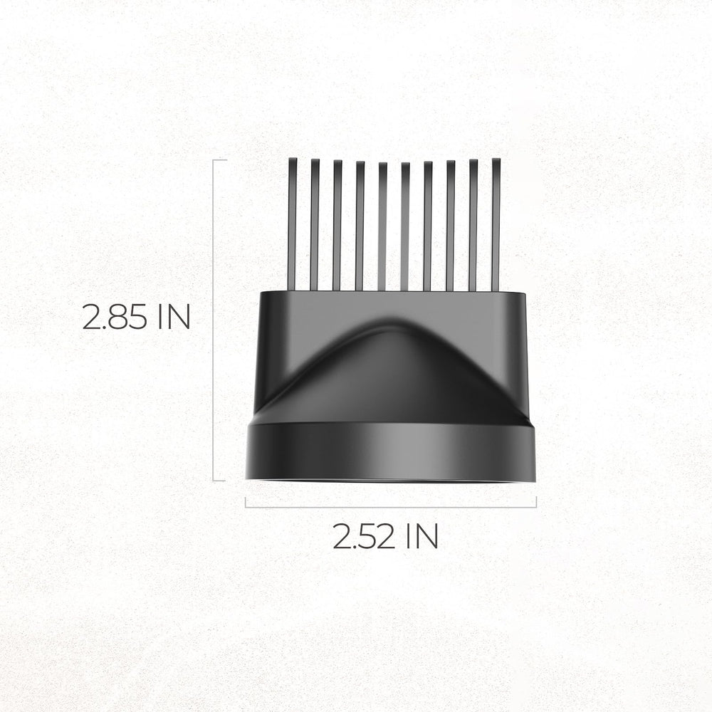 TYMO Hair Comb Attachment saves time by combining detangling and styling steps.