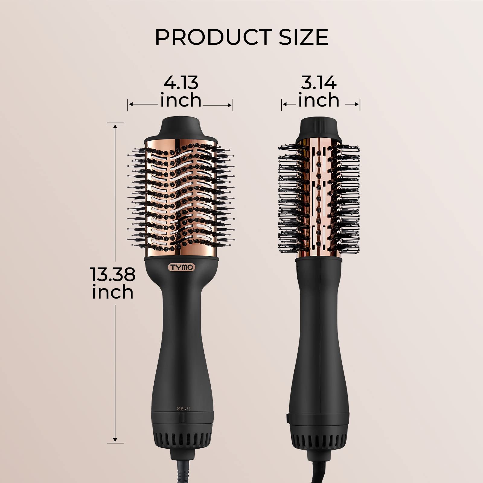 TYMO lightweight 1.26 lb design for comfortable styling