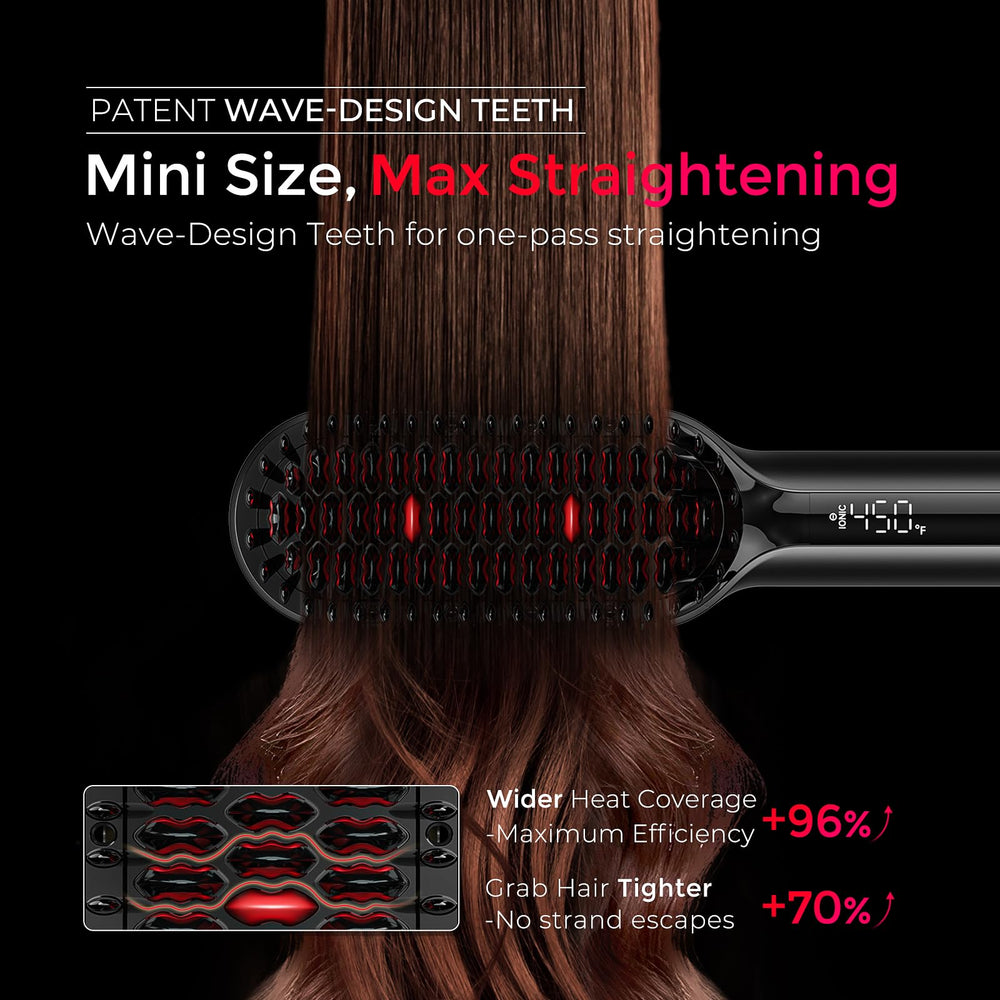 TYMO heat-precision with T-Sensor prevents overheating during styling