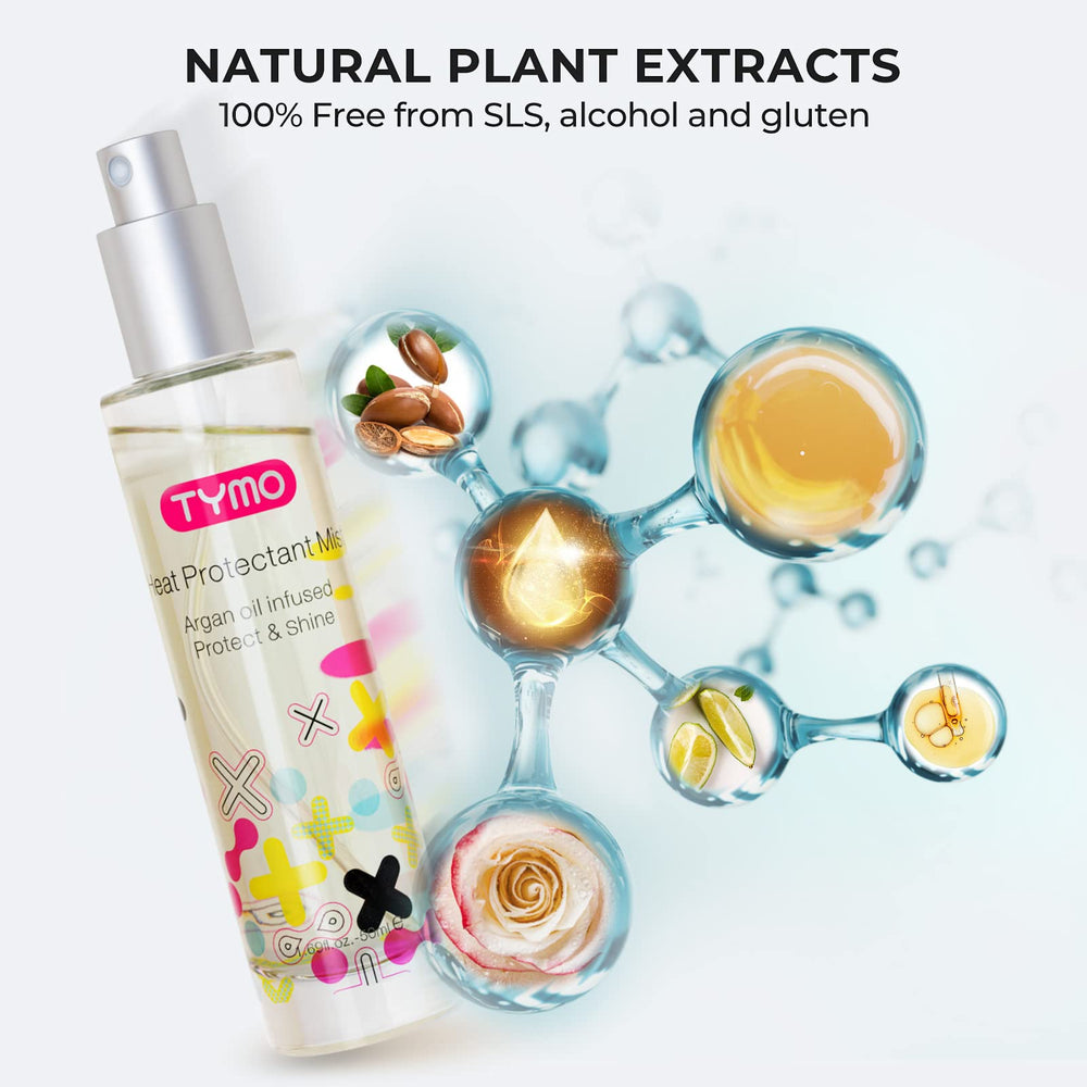 TYMO packaging glass bottle highlights premium scent with amber-musk notes