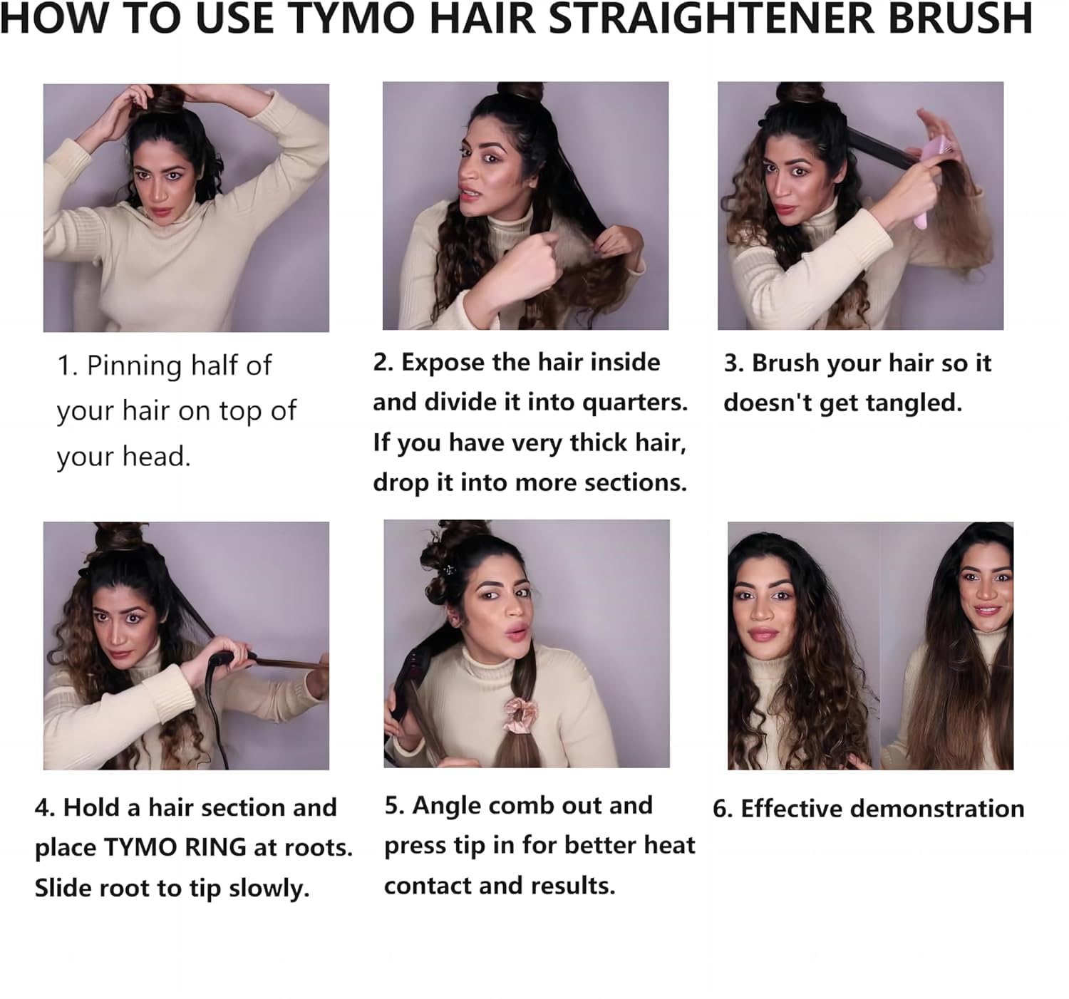 TYMO global voltage 100-240V lets you style anywhere.