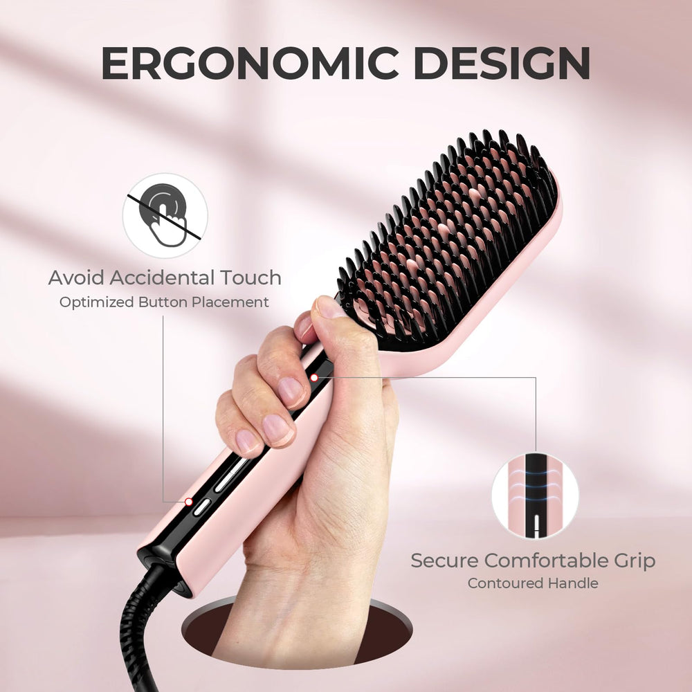 TYMO ions reduce frizz and boost shine for sleek results