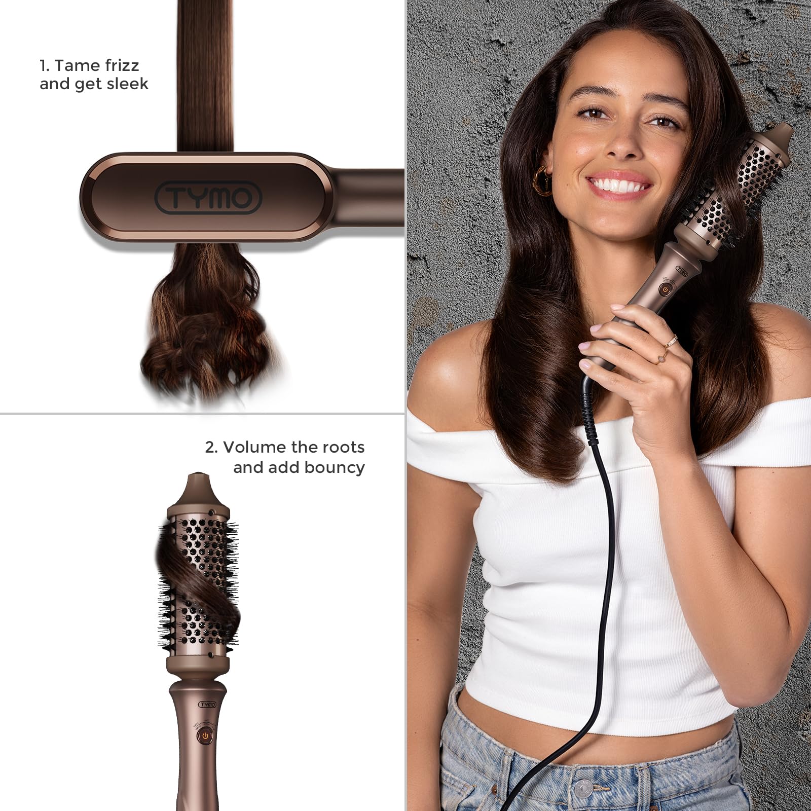 TYMO matte mocha finish enhances premium look and collector appeal