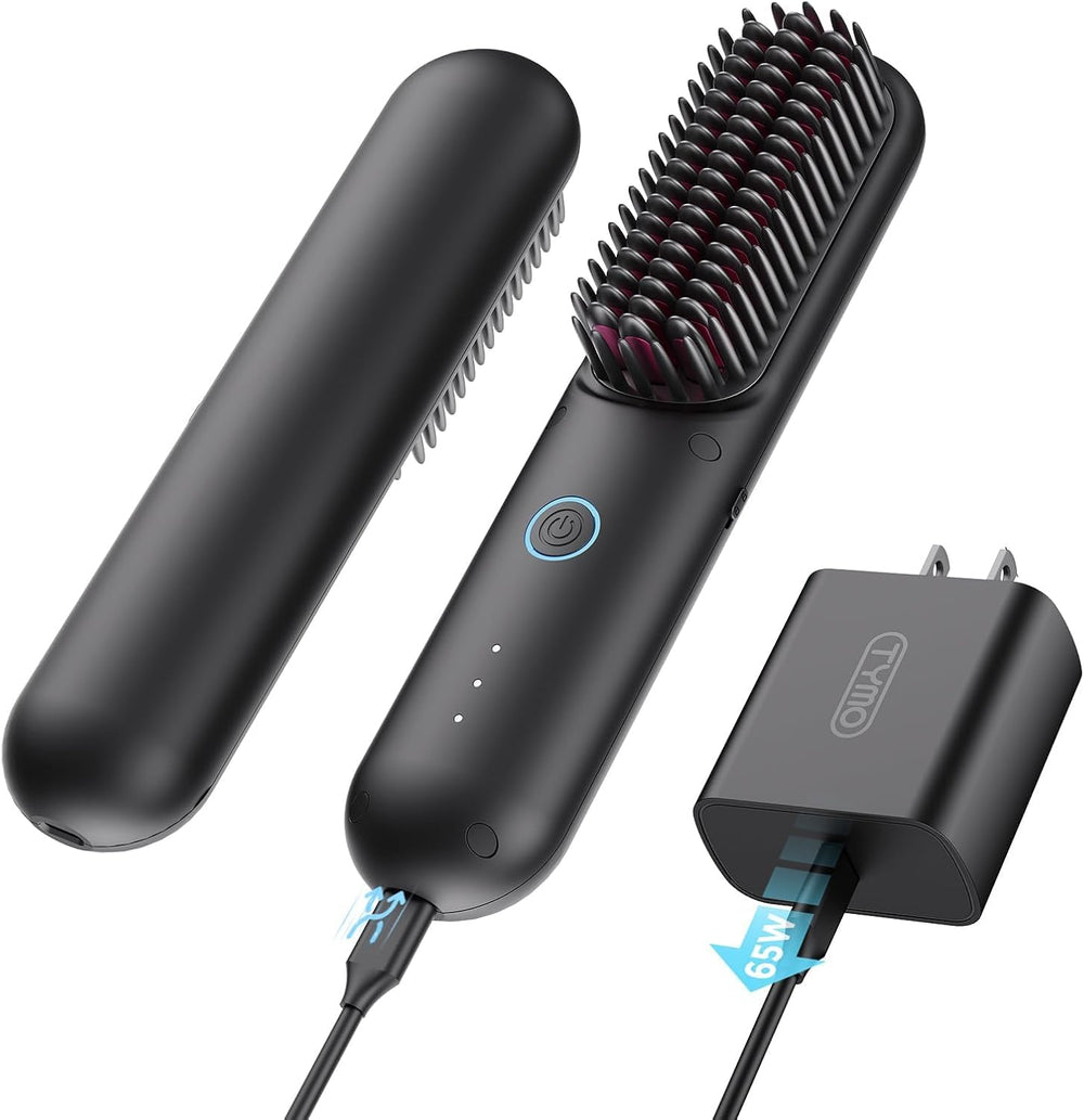 TYMO Porta Pro cordless compact design for travel-ready styling.