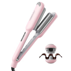 TYMO ROVY ceramic 3-barrel closeup for smooth salon-like waves.