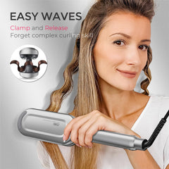 TYMO ROVY ceramic 3-barrel waver delivers uniform deep waves