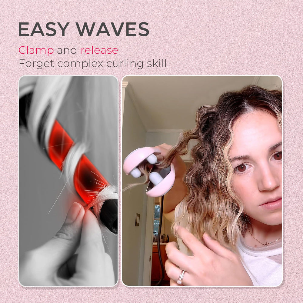TYMO ROVY deep waver setup creates beachy texture with ease.