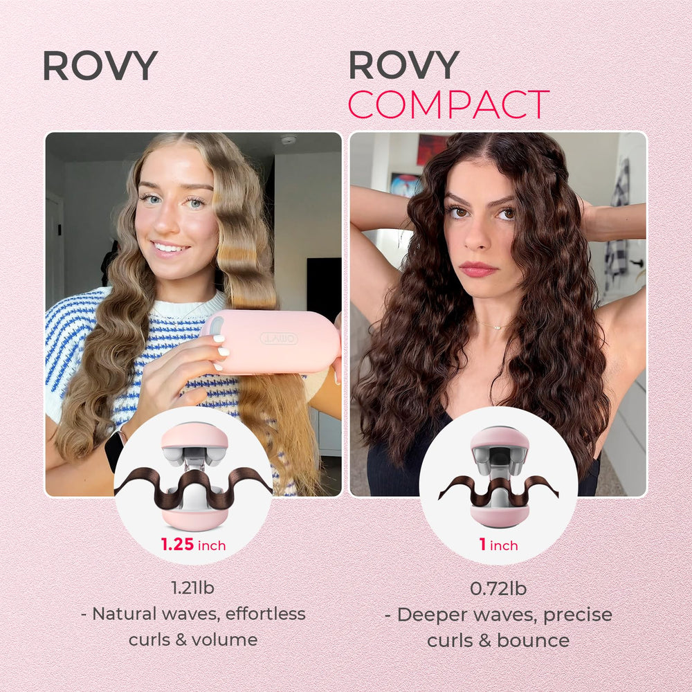 TYMO ROVY dual voltage travel-ready design for worldwide styling.