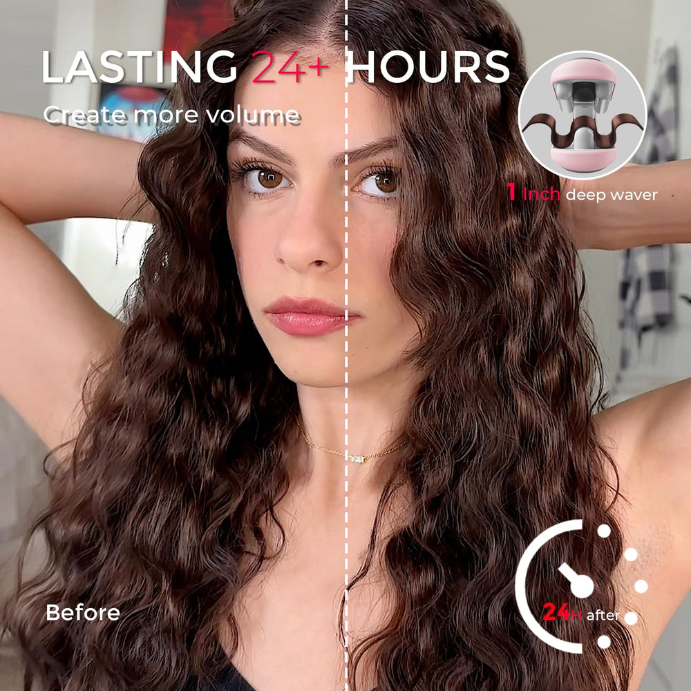 TYMO ROVY easy clamp hair routine for quick styling.