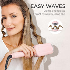TYMO ROVY full-wrap-insulation protects fingers and neck during styling.