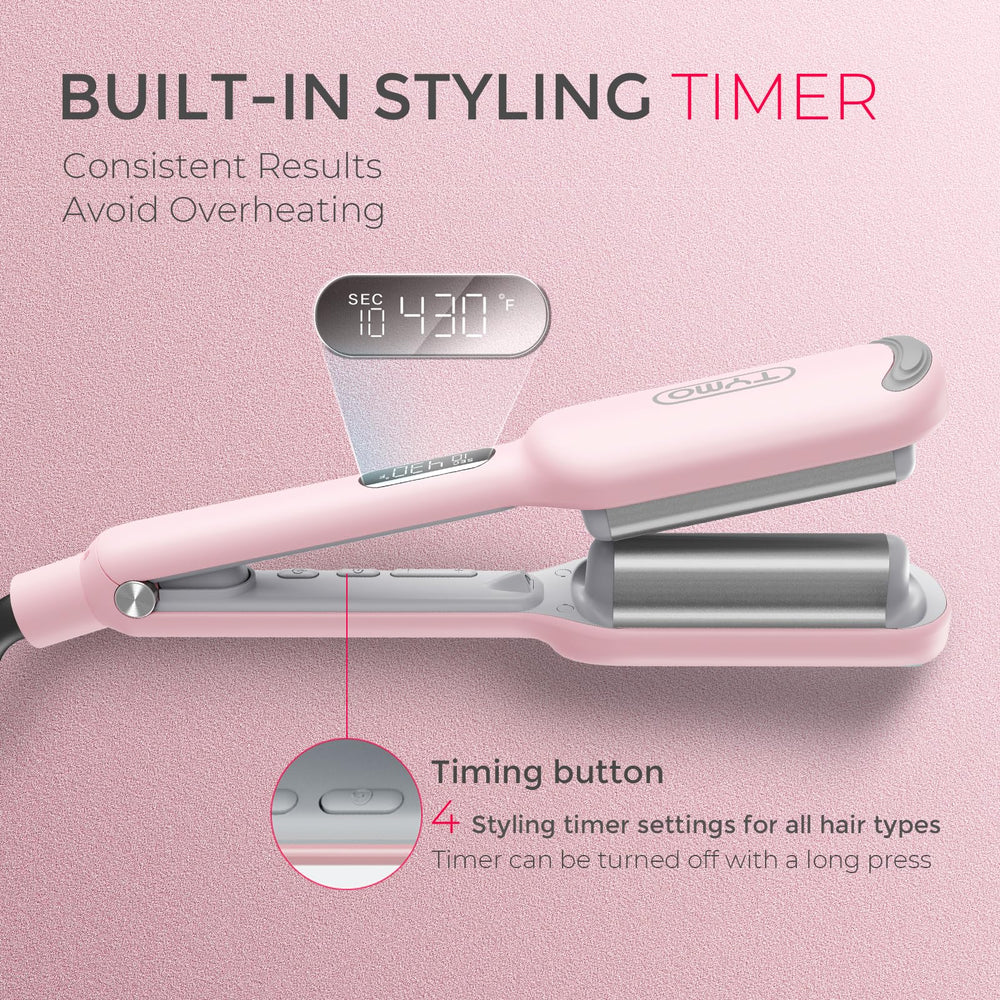TYMO ROVY negative ions reduce frizz for smoother hair.