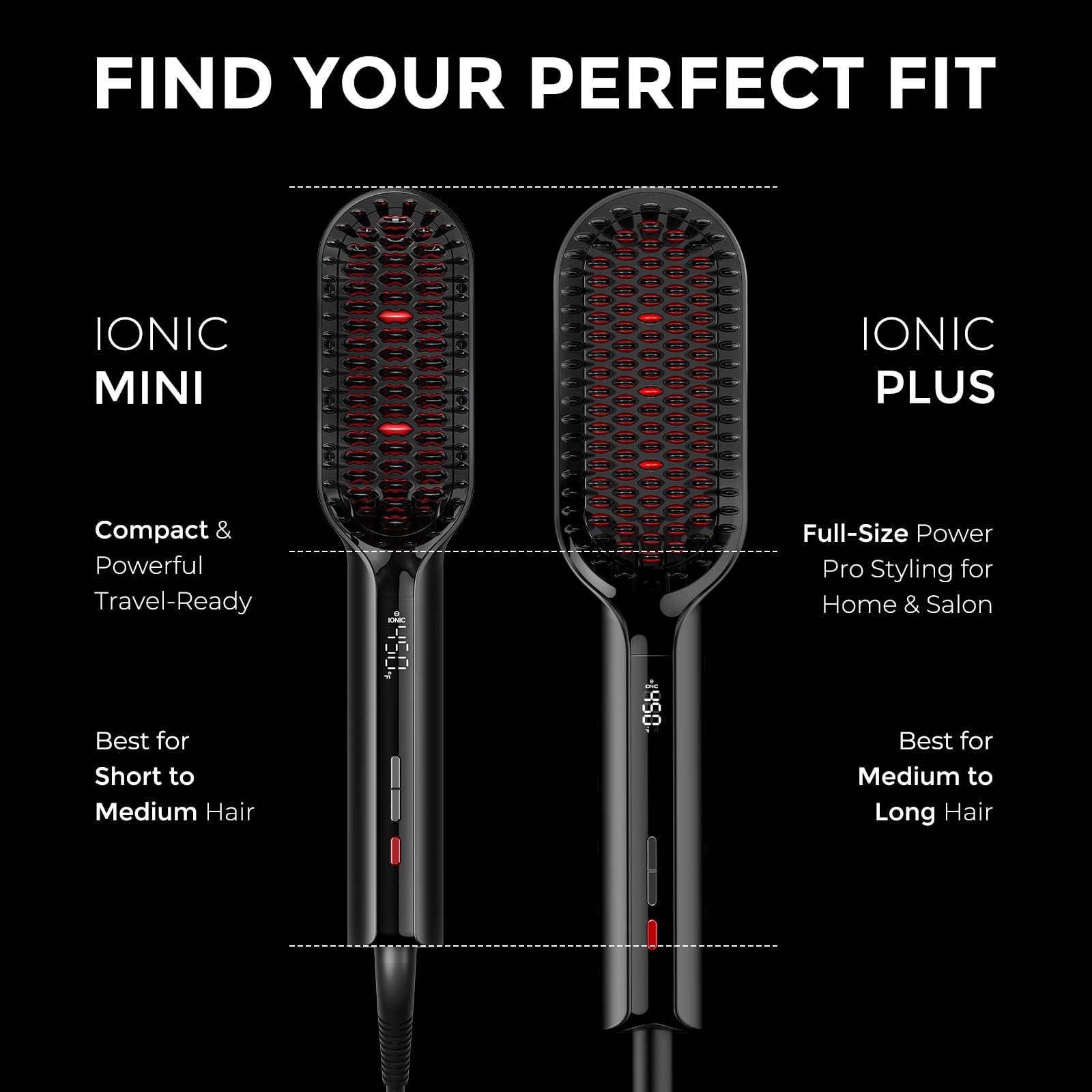 TYMO smoothing results with frizz reduction for glossy, healthy-looking hair.