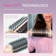 TYMO STYLUX pink bristle system for snag-free glide