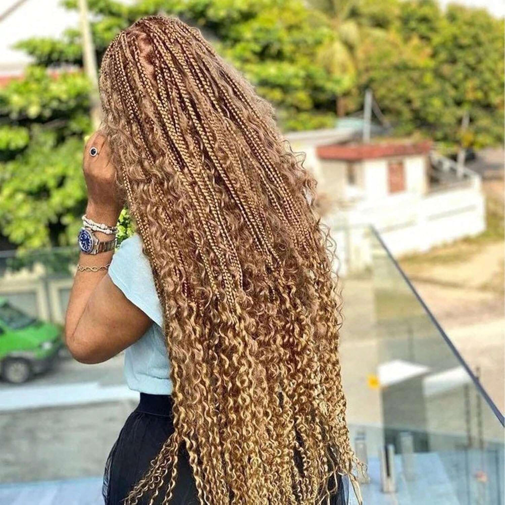 TzreisXu boho locs braiding hair offers bold volume and long-lasting lift
