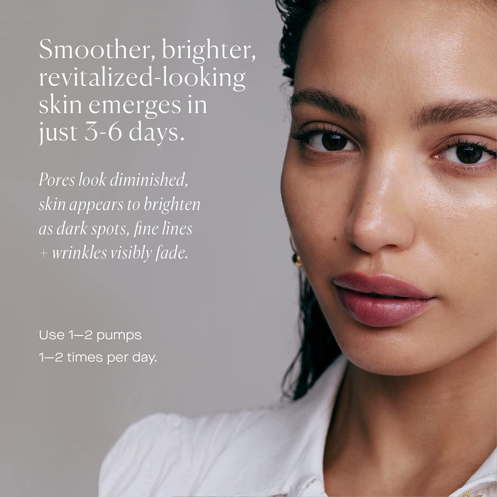 U Beauty applying resurfacing compound demonstrates smoother texture
